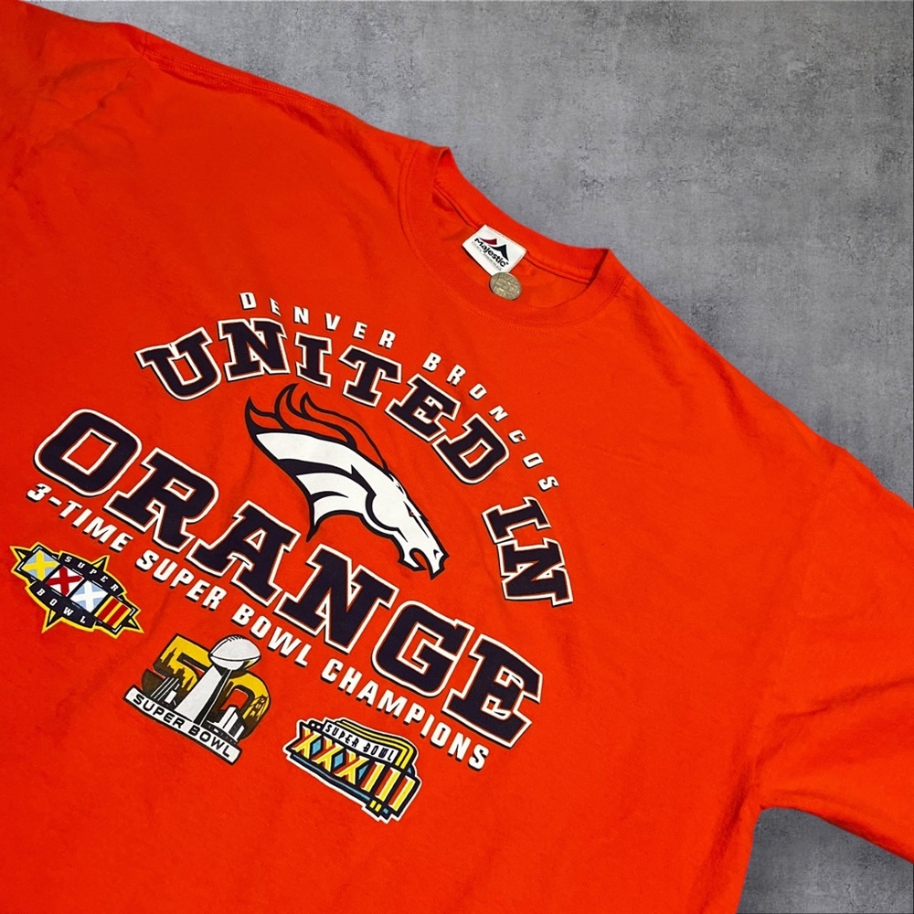 Denver Broncos United in Orange‎ T-Shirt - Picture 2 of 3